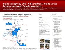 Tablet Screenshot of guidetohighway395.com